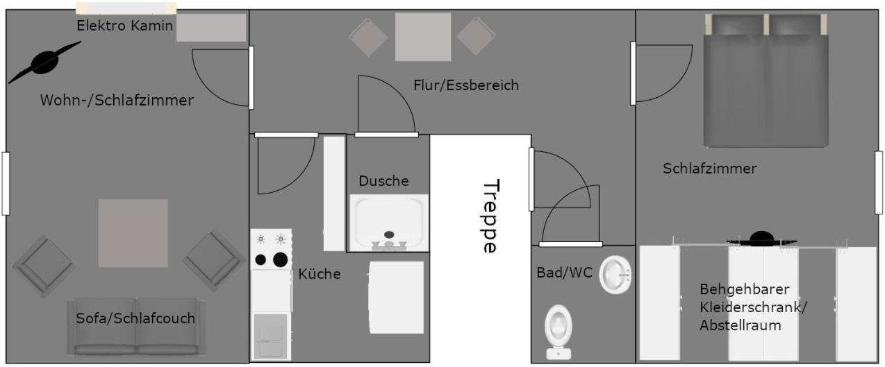 ゲルスフェルトHaus Gerdaアパートメント エクステリア 写真